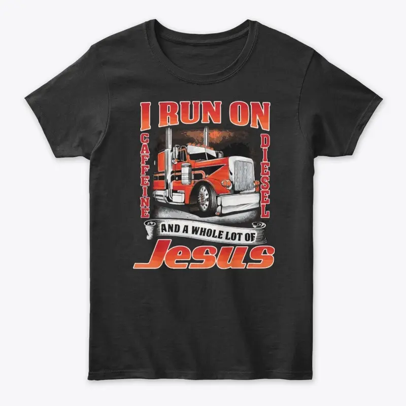 Trucker Jesus V2 - SHIRT