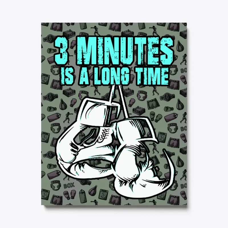 3 Minutes Boxing - Canvas Print